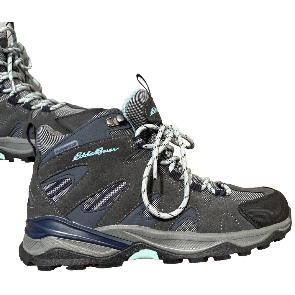 Waterproof Hiking Shoe Eddie Bauer Lakeunion Castlerock Mid Women’s 7M NO BOX
